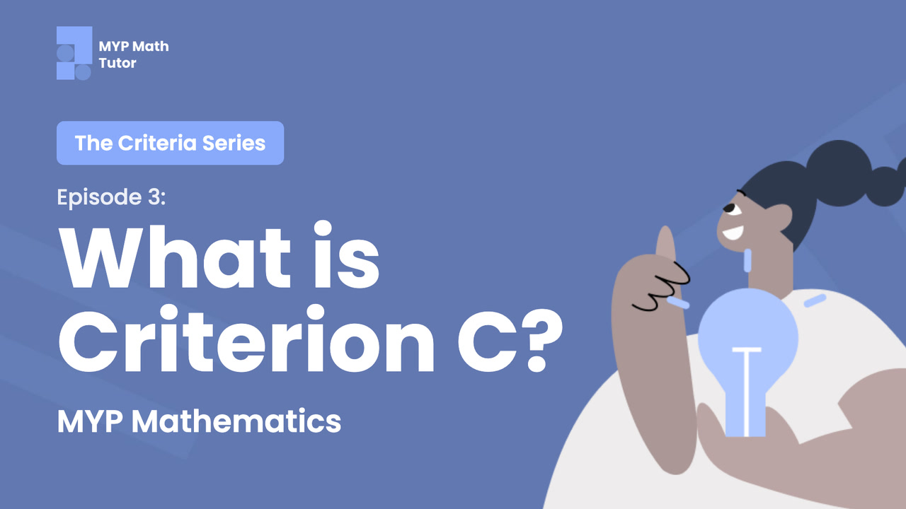 What is Criterion C? video thumbnail