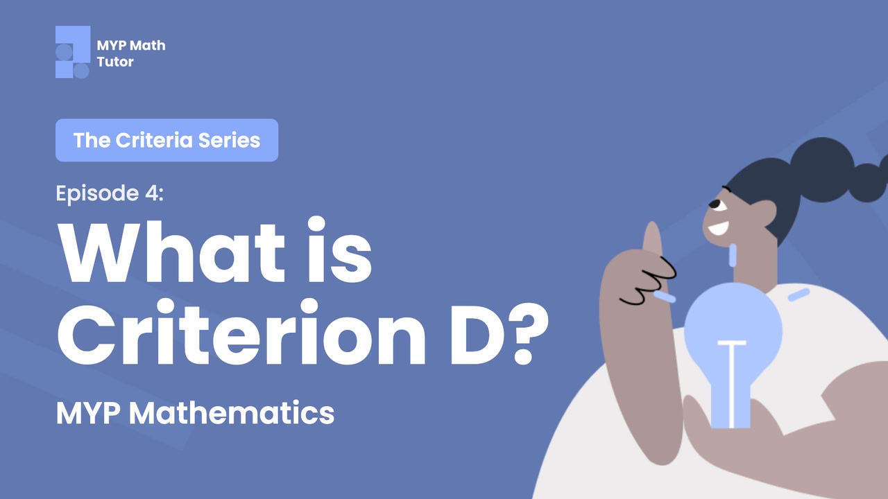 What is Criterion D? video thumbnail